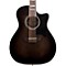 Excel Fulton 12 String Acoustic Electric Guitar Level 1 Grey Black