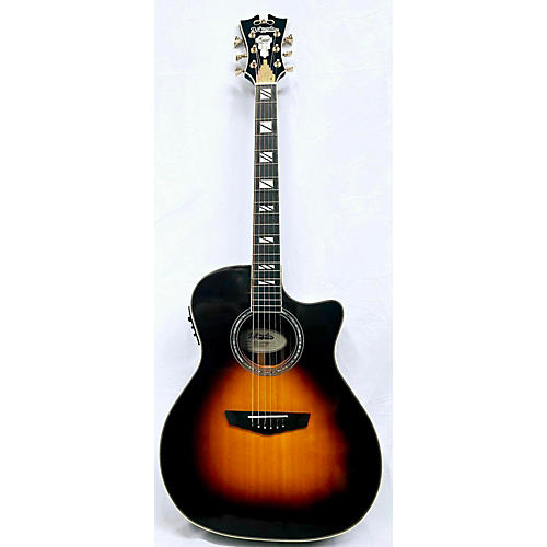 D'Angelico Excel Gramercy Acoustic Guitar Vintage Sunburst