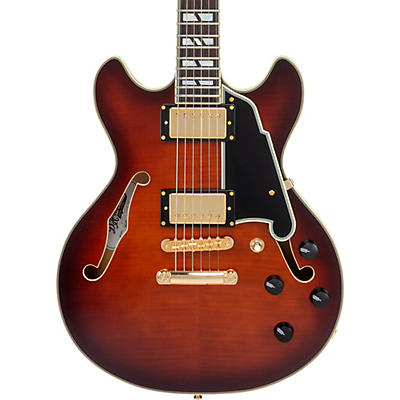 D'Angelico Excel Mini DC Semi-Hollow Electric Guitar