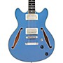 Open-Box D'Angelico Excel Mini DC Tour Semi-Hollow Electric Guitar With Supro Bolt Bucker Pickups and Stopbar Tailpiece Condition 1 - Mint Slate Blue