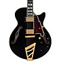 D'Angelico Excel SS Semi-Hollow Electric Guitar Solid Black