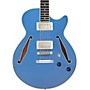Open-Box D'Angelico Excel SS Tour Semi-Hollow Electric Guitar With Supro Bolt Bucker Pickups and Stopbar Tailpiece Condition 1 - Mint Slate Blue