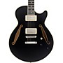 Open-Box D'Angelico Excel SS Tour Semi-Hollow Electric Guitar With Supro Bolt Bucker Pickups and Stopbar Tailpiece Condition 2 - Blemished Solid Black 197881164225