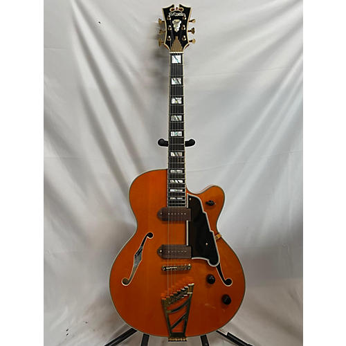 D'Angelico Excel Series '59 Hollow Body Electric Guitar Trans Orange