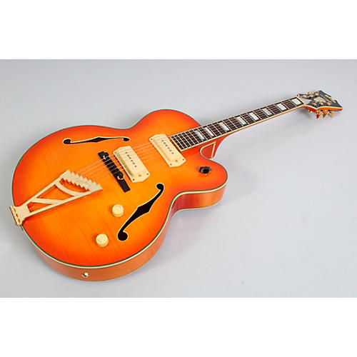 D'Angelico Excel Series 59 Hollowbody Electric Guitar with Stairstep Tailpiece Condition 3 - Scratch and Dent Sunburst 190839852175