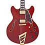 D'Angelico Excel Series DC Semi-Hollow Electric Guitar With USA Seymour Duncan Humbuckers and Stairstep Tailpiece Viola