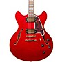 Open-Box D'Angelico Excel Series DC Semi-Hollow Electric Guitar with Stopbar Tailpiece Condition 2 - Blemished Cherry 194744343551