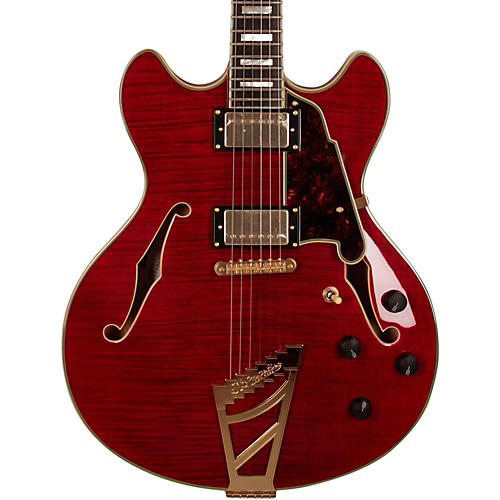 Excel Series DC Semi-Hollowbody Electric Guitar with Stairstep Tailpiece