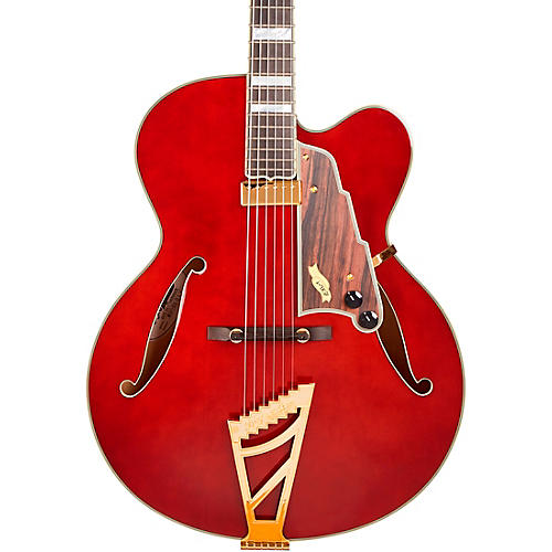D'Angelico Excel Series EXL-1 Throwback Hollowbody Electric Guitar USA Seymour Duncan Floating Mini Humbucker Stairstep Tailpiece Condition 2 - Blemished Viola 194744332302