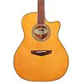 D'Angelico Excel Series Gramercy XT Grand Auditorium Acoustic-Electric Guitar Matte Walnut StainVintage Natural