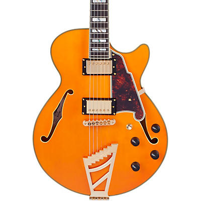 D'Angelico Excel Series SS Semi-Hollow Electric Guitar With USA Seymour Duncan Humbuckers and Stairstep Tailpiece