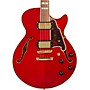 D'Angelico Excel Series SS Semi-Hollow Electric Guitar with Stopbar Tailpiece Cherry
