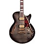 Open-Box D'Angelico Excel Series SS Semi-Hollow Electric Guitar with Stopbar Tailpiece Condition 1 - Mint Gray Black