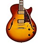 Open-Box D'Angelico Excel Series SS Semi-Hollow Electric Guitar with Stopbar Tailpiece Condition 1 - Mint Iced Tea Burst