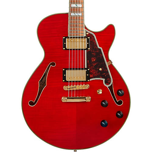 D'Angelico Excel Series SS Semi-Hollow Electric Guitar With Stopbar Tailpiece Condition 2 - Blemished Cherry 194744492006