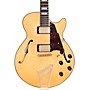 D'Angelico Excel Series SS Semi-Hollowbody Electric Guitar with Stairstep Tailpiece Natural