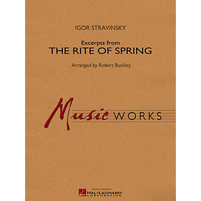 Hal Leonard Excerpts From The Rite Of Spring Concert Band Level 4