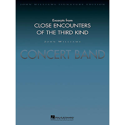 Hal Leonard Excerpts from Close Encounters of the Third Kind (Deluxe Score) Concert Band Level 5 by Stephen Bulla