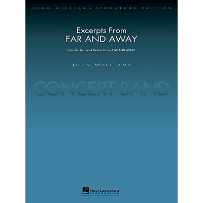 Hal Leonard Excerpts from Far and Away (Deluxe Score) Concert Band Level 5 Arranged by Paul Lavender