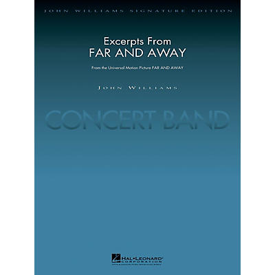 Hal Leonard Excerpts from Far and Away (Score and Parts) Concert Band Level 5 Arranged by Paul Lavender