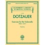 G. Schirmer Exercises for the Violoncello - Books 1 and 2 String Series Softcover