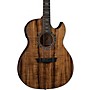 Open-Box Dean Exhibition Koa Acoustic-Electric Guitar Condition 1 - Mint Natural