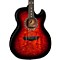 Exhibition Quilt Ash Acoustic-Electric Guitar with Aphex Level 2 Tiger Eye 190839036889