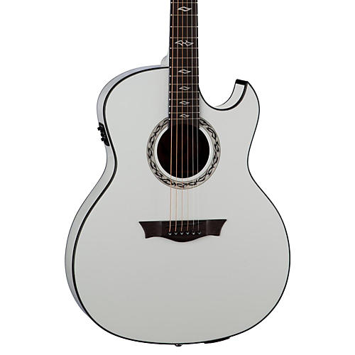 Dean Exhibition Ultra Acoustic / El Guitar Classic White - Fishman USB for  sale online