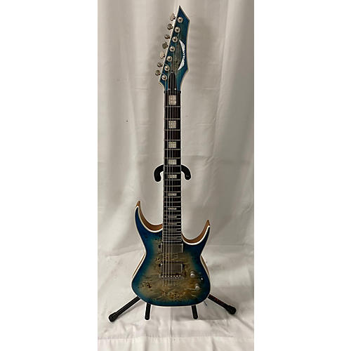 Dean Exile 7 String Solid Body Electric Guitar Turquoise