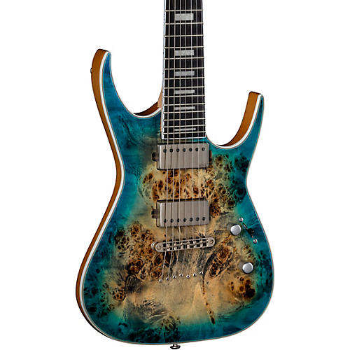 Dean Exile Select Burled Poplar 7-String Electric Guitar Condition 2 - Blemished Satin Turquoise Burst 194744829680