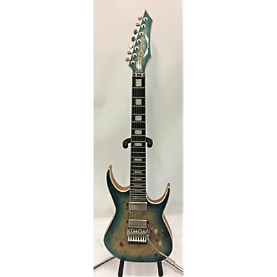 Dean Exile Select Floyd Rose 7 String Burl Poplar Solid Body Electric Guitar