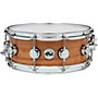 DW Exotic Fiddleback Eucalyptus Lacquer Snare 14 x 5.5 in. Chrome Hardware