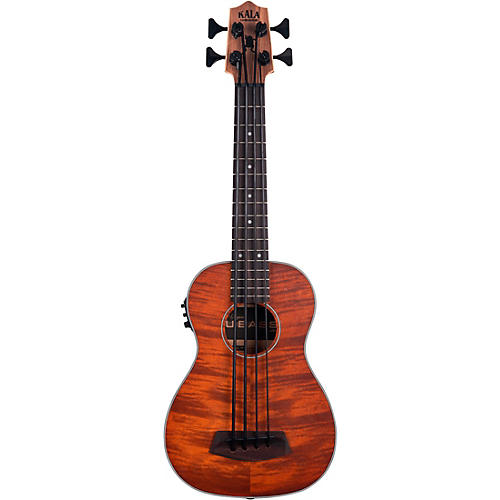 Kala Exotic Mahogany Acoustic-Electric U-Bass Natural