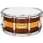 Pork Pie Exotic Rosewood Zebrawood Snare Drum 14 x 6.5 in.