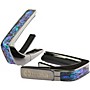Open-Box Thalia Exotic Series Black Chrome Guitar Capo Condition 1 - Mint Blue Abalone