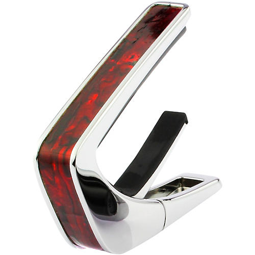 Thalia Exotic Series Chrome Guitar Capo Crimson Paua