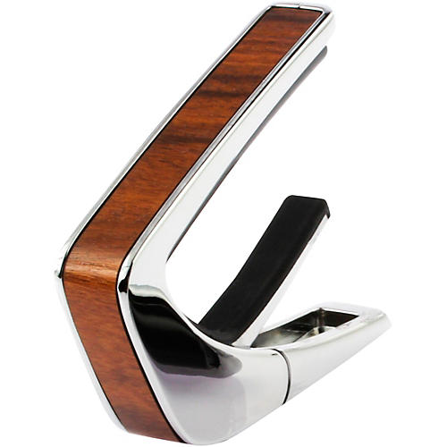 Thalia Exotic Series Chrome Guitar Capo Santos Rosewood