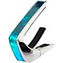 Thalia Exotic Series Chrome Guitar Capo Teal Angel Wing