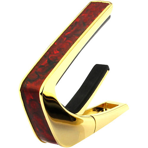 Thalia Exotic Series Gold Guitar Capo Crimson Paua