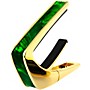 Thalia Exotic Series Gold Guitar Capo Green Angel Wing