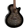 Mitchell Exotic Series MX430QAB Quilted Ash Burl Acoustic-Electric Guitar - Midnight Black Edge BurstMidnight Black Edge Burst