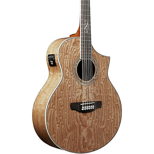Ibanez Exotic Wood Series EW2012ASENT 12-String Acoustic-Electric Guitar Gloss Natural