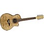 Open-Box Dean Exotica Quilted Ash 12-String Acoustic-Electric Guitar Condition 2 - Blemished Gloss Natural 197881186777