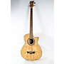 Open-Box Dean Exotica Quilted Ash Acoustic-Electric Bass Guitar Condition 3 - Scratch and Dent Gloss Natural 197881129842