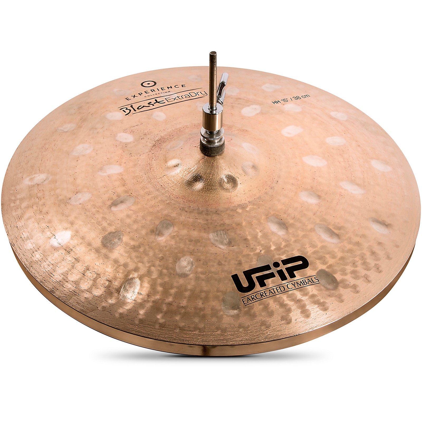 UFIP Experience Series Blast Extra Dry HiHat Cymbals 15 in. Musician