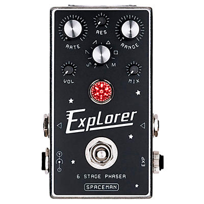 Spaceman Effects Explorer 6 Stage Phaser Effects Pedal