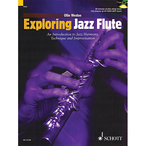 Exploring Jazz Flute Woodwind Series Softcover with CD Written by Ollie Weston