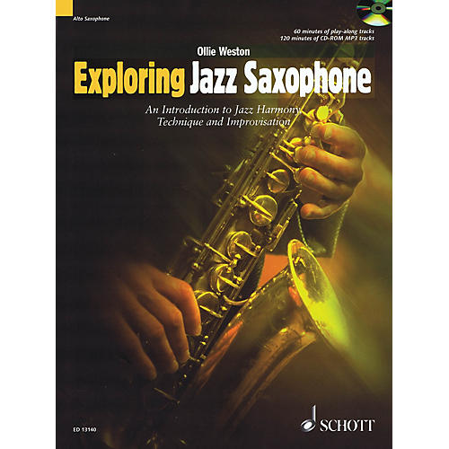 Exploring Jazz Saxophone Woodwind Method Series Book with CD Written by Ollie Weston
