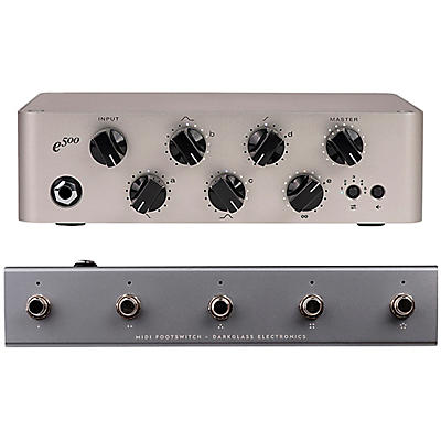 Darkglass Exponent 500 500W Hybrid Bass Amp Head with MIDI Footswitch