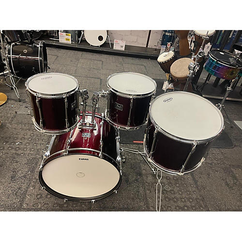 Pearl Export Drum Kit Ruby Red